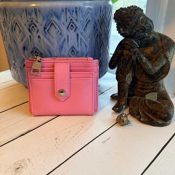 Steve Madden Handbags - Steve Madden | Pink Slim Cardholder Wallet